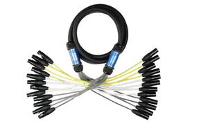 Yılan kablo arabası yılan sepeti 20m 20 kanallar gökkuşağı yılan ses kablosu sıcak satış OEM profesyonel - Product Image 5