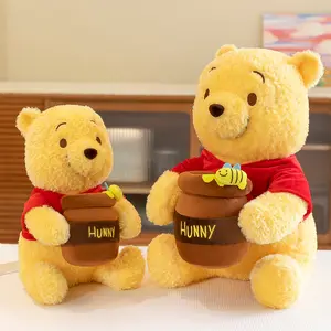 Promozionale all'ingrosso popolare orso carino animali di peluche più venduti famosi cartoni animati giocattoli di peluche per i bambini