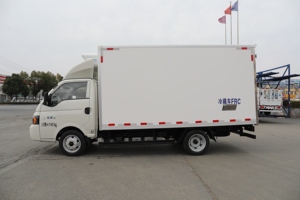 Nouveau camion frigorifique électrique JAC Euro5 4x2 <span class=keywords><strong>15m</strong></span>³, mini camion de transport isotherme à batterie avec une autonomie de 300 kilomètres - Product Image 5