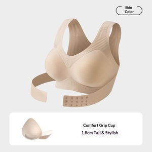 <span class=keywords><strong>Reggiseno</strong></span> senza cuciture morbido e traspirante per adolescenti - Pezzo unico in lattice <span class=keywords><strong>con</strong></span> imbottiture rimovibili - Product Image 6