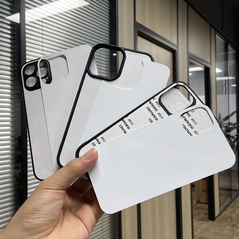 Custom Printing Sublimation Case Hot Sale Aluminum Tpu 2d Shockproof Cell Phone Case Blank Sublimation Case For Iphone 15 14 13