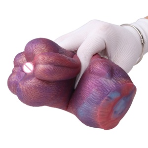 YOCY Male Masturbator Silicone Soft Aircraft Cup With Simulated <b>Dildos</b> and Tail Shape Realistic Tight Pussy Sex Tools for Men - Product Image 1