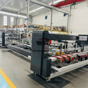 QZD yüksek performans iyi fiyat otomatik katlayıcı yapıştırıcı makine oluklu karton şekillendirme makinesi - Product Image 4