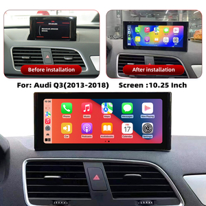 10.25 ZLH "Android 13 8-core Touch 1920*720 schermo Carplay Auto per Audi <span class=keywords><strong>Q3</strong></span> 2013 2015 2016 2017 <span class=keywords><strong>2018</strong></span> GPS lettore DVD Auto 4G BT