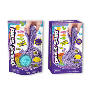 Nuova tendenza giocattolo educativo dinamico sabbia fai da te argilla magica giocattoli sensoriali arte didattica fai da te sabbia magica simile a Playdough e melma - Product Image 3