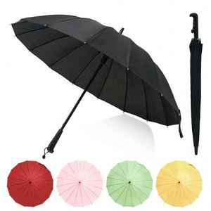 Parapluie de golf personnalisé en gros avec logo - Parapluie droit de haute qualité super économique pour les promotions et la pluie - Product Image 1