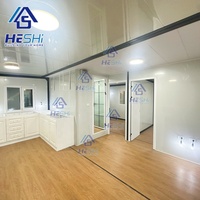 Maison préfabriquée pliable sur mesure de 20 pieds et 40 pieds, conteneur extensible, maison préfabriquée, expédition, maison, 2, 4, 5 chambres, construction, immobilier