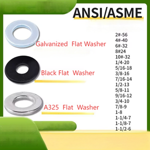 F436 M3 M4 M5 M10 غسالات بلاستيكية مطاطية مطاطية صلبة من النايلون متوافقة مع الكربون الصلب والزنك نمط إسفين مُصنّع - Product Image 6