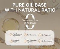 Huile capillaire nourrissante, lissante et fortifiante bio en gros, 30 ml, pour la croissance des cheveux et l'hydratation du cuir chevelu