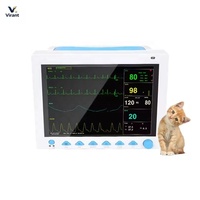 Veterinärmedizinischer Vitalzeichenmonitor für Tiere: Kontinuierliche Echtzeit-Beatmungsüberwachung für Katzen und Hunde zur klinischen Anästhesiebeobachtung