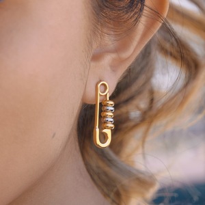 Bijoux de mode pour femmes, boucles d'oreilles classiques en acier inoxydable 18k, forme trombone, boucles d'oreilles pendantes - Product Image 6