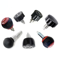 Accessoires d'équipement de fitness : Bouton rotatif automatique en métal sphérique à ressort pour réglage de barre de vélo de spinning, poignée de réglage de haltère, goupille de traction