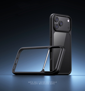 Custodia per telefono <span class=keywords><strong>trasparente</strong></span> in PC con retro opaco in TPU anti-shock per <span class=keywords><strong>iPhone</strong></span> 18, <span class=keywords><strong>cover</strong></span> per <span class=keywords><strong>iPhone</strong></span> 18 Pro Max 17 Funda - Product Image 3