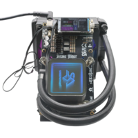 SHA-256 ASIC Miner Bitaxe NerdQaxe++ Hydro Rev6.1 6TH/s 100W Machine de minage Bitcoin en solo pour usage domestique