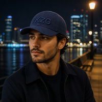 Casquette de baseball structurée de luxe vert olive avec logo brodé 3D personnalisé, 6 panneaux, visière incurvée, fermeture snapback, vente en gros OEM