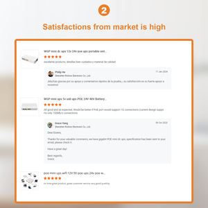 WGP Mini USB5V DC9V 12V POE 24V Ups Poe Ups Portable Online Mini Ups para Wifi Router ONU GPON CPE - Product Image 4