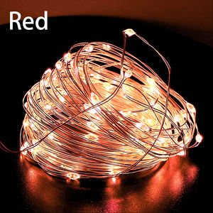 2 Meters 20 Lights Usb Led String Lights <strong>Starry</strong> <strong>Sky</strong> Fairy <strong>Garland</strong> Copper Wire Night Lamp for Christmas - Product Image 4