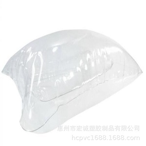Pvc Inflatable <b>Pillow</b> 53x32cm Rectangle Transparent Air Filled Decorative <b>Throw</b> <b>Pillow</b> - Product Image 4