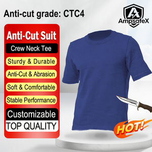 Chemise anti-coupure personnalisable en gros, directement de l'usine, vêtements de sécurité pour la cuisine et la construction - Product Image 1