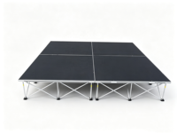 Plateforme de scène pliable en alliage d'aluminium RK, scène intelligente pour événements et concerts en plein air