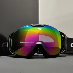 Yijia Optical Best selling snow sports goggles OEM custom logo snow goggle Italian anti fog wind proof UV Proof ski goggles