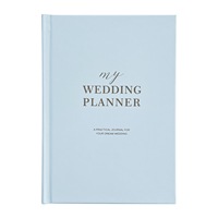 Carnet de planification de mariage personnalisé, couverture rigide avec dorure à chaud, journal floral, organiseur de mariage pour cadeaux de mariée