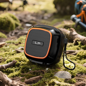 热销更便宜的 LP-V104 便携式迷你低音蓝牙音箱 FM 收音机/TF/USB 立体声低音炮 HIFI 音乐无线 BT 音箱 - Product Image 6