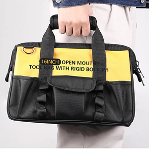 Best Suppliers Professional 13 Inch 15 Pockets Gardening Organizer Repair <b>Tool</b> Bag with Shoulder Straps OEM & ODM Supported - Product Image 1