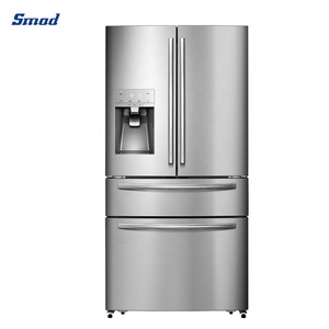 Réfrigérateur à portes françaises avec écran LED, sans givre et avec machine à glaçons pour DM-682WSH - Product Image 4