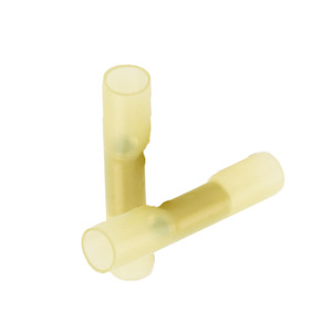BHT0.5 Yellow Waterproof Heat Shrink Splice <b>Terminal</b> 1-Core PC Material For Electrical Wiring Connection - Product Image 3