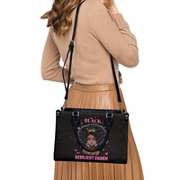 Sac à bandoulière carré imperméable en PU pour femme, motif éléphant africain, avec boucle à cliquet, grande capacité, collection TK Hot Sale