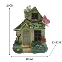 Miniature Maison De Fée Statue Décor De Jardin Accessoires Maison de Fées