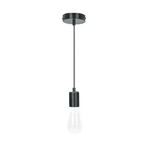 Master con 48 unità di metallo presa pendente, nero, VOLTECK - Product Image 1