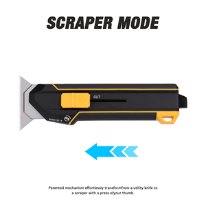 Cuchillo Multiusos 2 en 1 de Aluminio de Grado Profesional, Funcionalidad Dual para Cortar, Innovador Cuchillo de Camping con Hoja de Plástico - Product Image 2