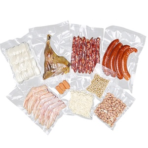 Sacchetti sottovuoto termosaldabili in PA/PE, fogli piatti in plastica trasparente, sacchetti lisci per il confezionamento sottovuoto di alimenti surgelati e carne fresca. - Product Image 6