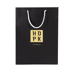 HDPK 호화스러운 소매 및 우수한 상표를 위한 유행 디자이너 종이 봉지