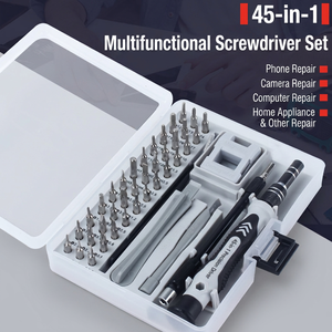 Jeu de tournevis multifonctionnels, poignée en plastique, conception ergonomique pour outils de réparation de téléphones portables - Product Image 2