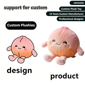 Peluche Pêche Personnalisée, Fabrication Directe Usine, OEM, Jouet en Peluche <span class=keywords><strong>Fruit</strong></span>é <span class=keywords><strong>Kawaii</strong></span>, Pêche OEM ODM, Poupée en Peluche <span class=keywords><strong>Fruit</strong></span>ée pour Promotion de Marque - Product Image 1