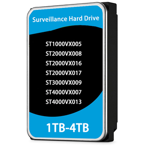 ST2000VX017 ฮาร์ดดิสก์สำหรับการเฝ้าระวัง 2TB ฮาร์ดดิสก์ SATA 3.5" สำหรับระบบรักษาความปลอดภัยเครื่องบันทึกวิดีโอ DVR NVR กล้องวงจรปิด ST2000VX008 - Product Image 1