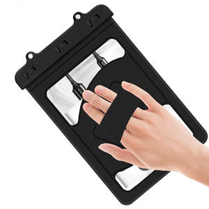 Funda de teléfono impermeable grande universal con cordón IPX8 <span class=keywords><strong>para</strong></span> tableta de natación, funda <span class=keywords><strong>para</strong></span> teléfono móvil, bolsa seca transparente de PVC, pantalla táctil <span class=keywords><strong>para</strong></span> Ipad Mini - Product Image 5