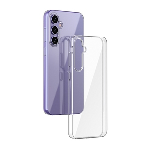 Funda transparente para <span class=keywords><strong>Samsung</strong></span> <span class=keywords><strong>Galaxy</strong></span> S23 FE, funda trasera ultrafina transparente antiarañazos Flexible suave de TPU para <span class=keywords><strong>Samsung</strong></span> S23 FE - Product Image 1
