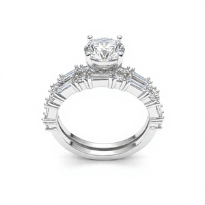 Multi Diamond <b>Ring</b> for Women Lab Grown Diamonds - Product Image 2