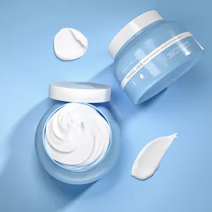 Creme hidratante coreano para a pele, creme branqueador de petrolatum, loção corporal para o corpo, niacinamida e ceramida