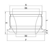 Diffuseur d'air extérieur moderne en aluminium pour sous-sol, type œil de bœuf, avec taille personnalisable, fournisseur chinois de systèmes CVC