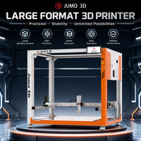 JUMO 3D Printer Format Besar 800x800x1000mm untuk Prototyping, Ekstrusi Aliran Tinggi, Nozel yang Dapat Diganti, Meja Berpemanas, Otomatis PLA