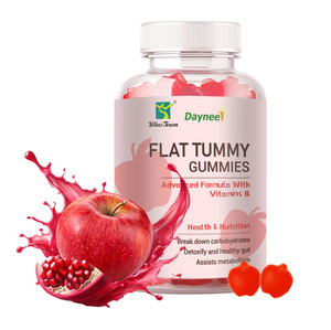 Winstown Flat toummy gommie Ayuda a tu metabolismo a perder peso alrededor de tu estómago Natural Fudge de manzana gomitas venta plana - Product Image 4