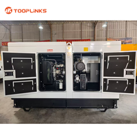 Groupe électrogène Guangzhou 110 kVA, puissance de secours 88 kW, triphasé, modèle insonorisé 1104C-44TAG2, prix