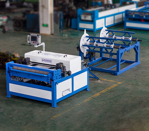 HVAC אוטומטי צינור ייצור קו III כיכר אוויר צינור ביצוע מכונת אוורור ציוד - Product Image 2