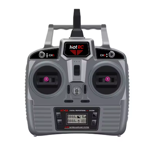 Hotrc HT-6A <span class=keywords><strong>2</strong></span>.4G 6ch Zender En Fhss 6ch Ontvanger Afstandsbediening Voor Fpv Drone Vliegtuig Rc Autoboot Ht-6aTransmitterHT-6A <span class=keywords><strong>2</strong></span> - Product Image 2