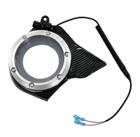 Accessoires pour Motos : Cache-ventilateur de Transmission Moto Haute Performance en Alliage d'Aluminium, Design Cyberpunk Décoratif – Nouveauté et Vente Flash